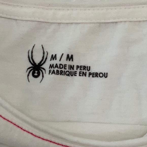 Spyder FAB Spyder Burnout Prt top - White/Pink - Picture 7 of 12